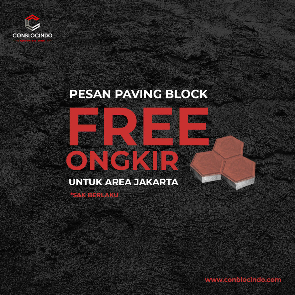 Pesan Paving Block – Gratis Ongkir Area Jakarta